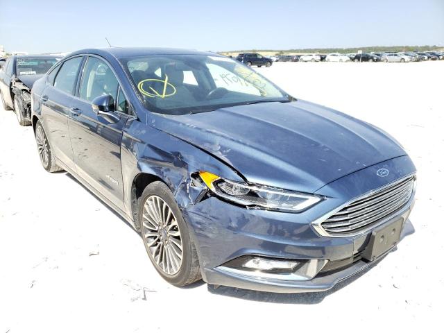 FORD FUSION TIT 2018 with VIN 3FA6P0RU5JR210659 - Photo from auction