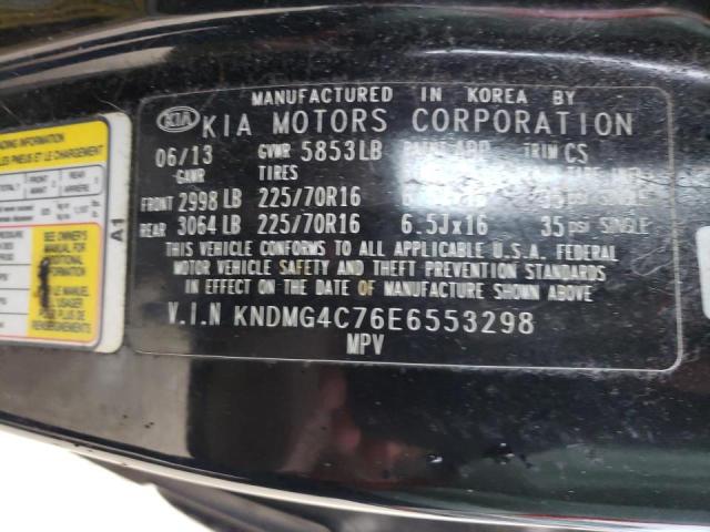 Photo 10 from auction – 2014 KIA SEDONA LX with VIN KNDMG4C76E6553298