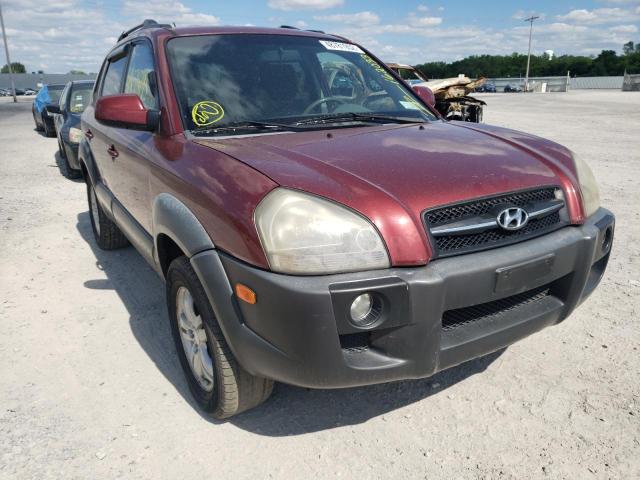 HYUNDAI TUCSON SE 2008 with VIN KM8JN72D78U869015 - Photo from auction