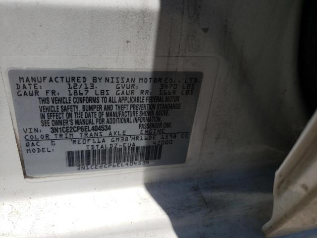 Photo 10 from auction – 2014 NISSAN VERSA NOTE with VIN 3N1CE2CP6EL404534