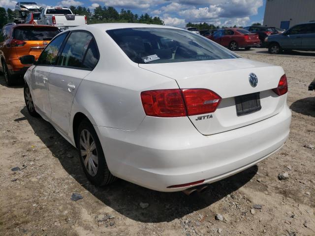 Photo 3 from auction – 2011 VOLKSWAGEN JETTA BASE with VIN 3VW2K7AJ6BM305650