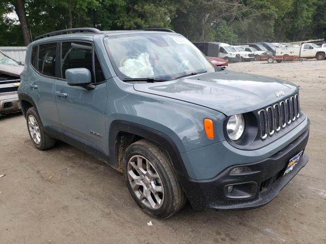 JEEP RENEGADE L 2018 with VIN ZACCJABB0JPJ68891 - Photo from auction