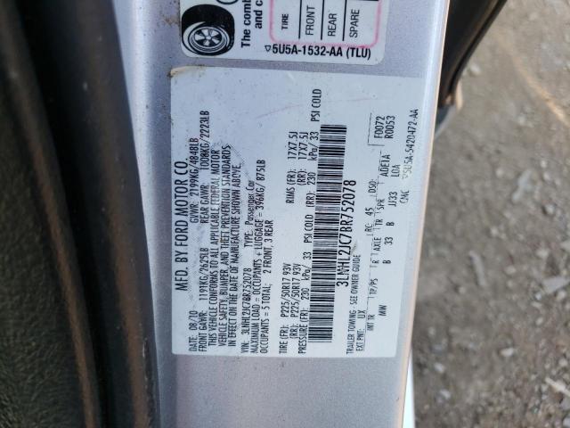 Photo 10 from auction – 2011 LINCOLN MKZ with VIN 3LNHL2JC7BR752078