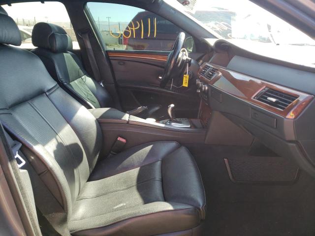 Photo 5 from auction – 2008 BMW M5 with VIN WBSNB93538CX08371