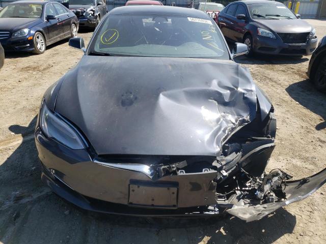 Photo 7 from auction – 2020 TESLA MODEL S with VIN 5YJSA1E28LF349385