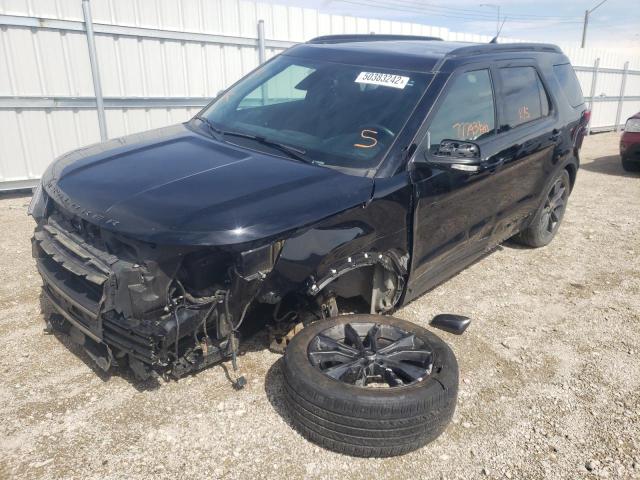 Photo 2 from auction – 2018 FORD EXPLORER X with VIN 1FM5K8D89JGC29683