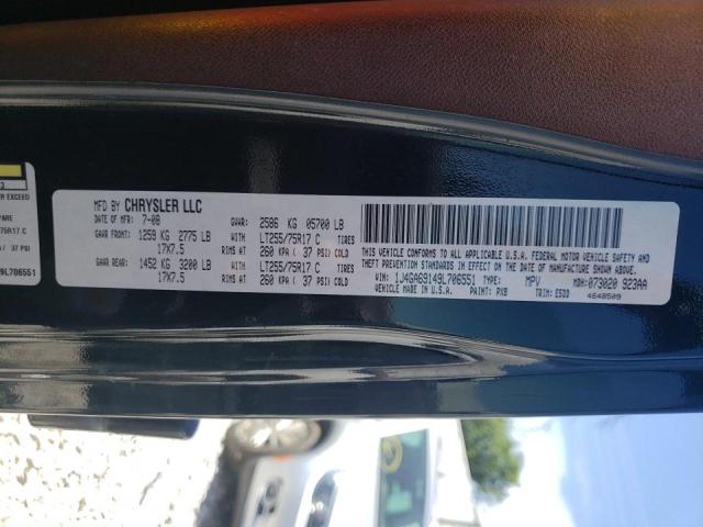 Photo 10 from auction – 2009 JEEP WRANGLER U with VIN 1J4GA69149L706551