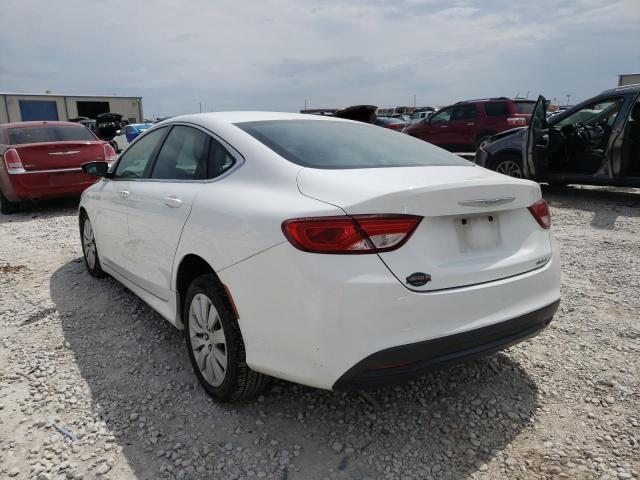 Photo 3 from auction – 2015 CHRYSLER 200 LX with VIN 1C3CCCFB7FN683362
