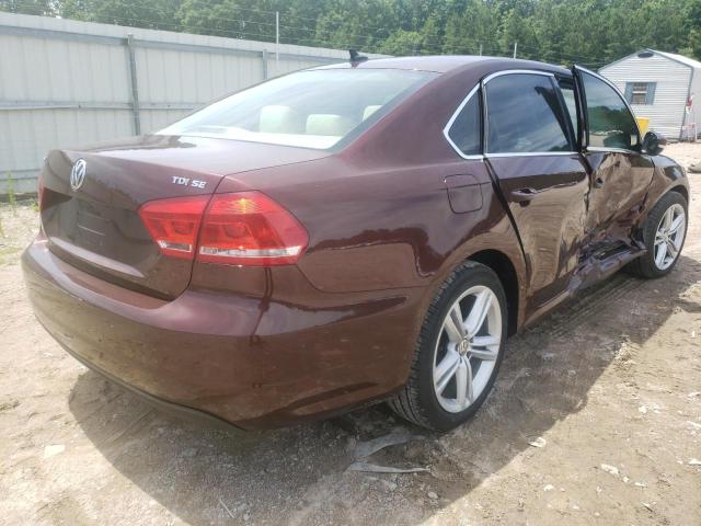 Photo 4 from auction – 2014 VOLKSWAGEN PASSAT SE with VIN 1VWBN7A35EC051279