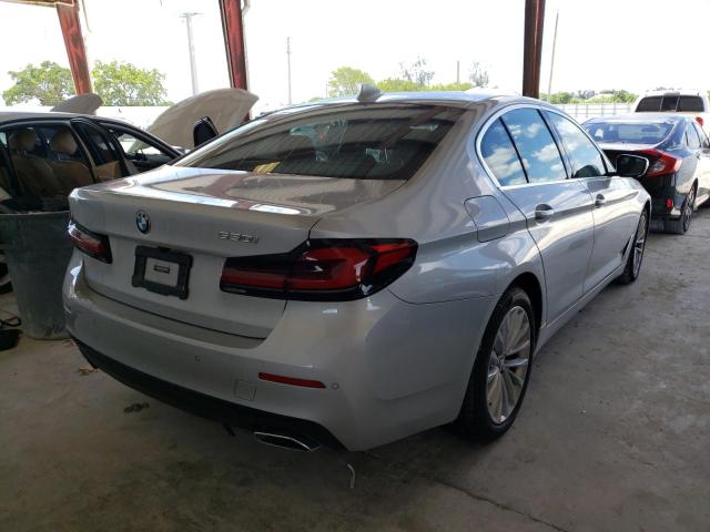 Photo 4 from auction – 2021 BMW 530 I with VIN WBA53BH04MWX25825
