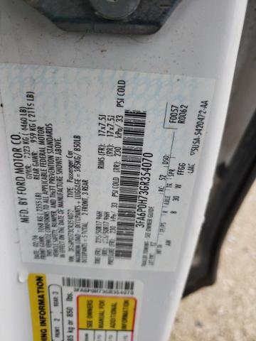 Photo 10 from auction – 2016 FORD FUSION SE with VIN 3FA6P0H73GR354070