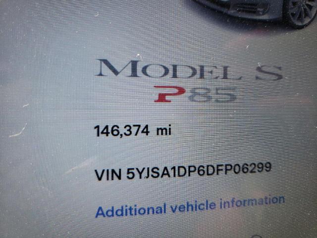 Photo 8 from auction – 2013 TESLA MODEL S with VIN 5YJSA1DP6DFP06299