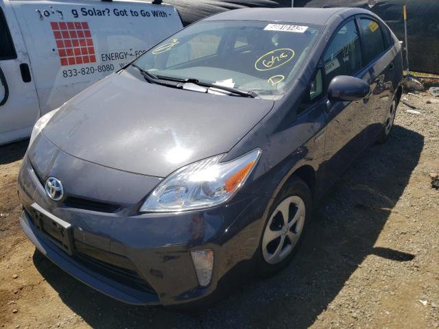 Photo 2 from auction – 2013 TOYOTA PRIUS with VIN JTDKN3DU8D5670302