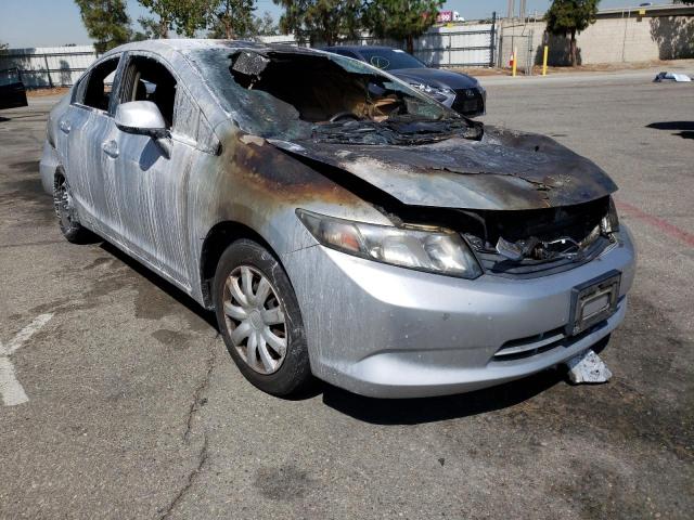 HONDA CIVIC LX 2012 with VIN 2HGFB2F53CH590232 - Photo from auction