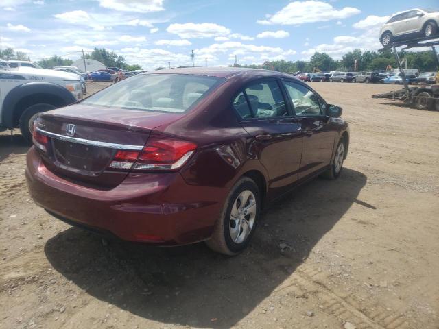 Photo 4 from auction – 2014 HONDA CIVIC LX with VIN 19XFB2F51EE263888