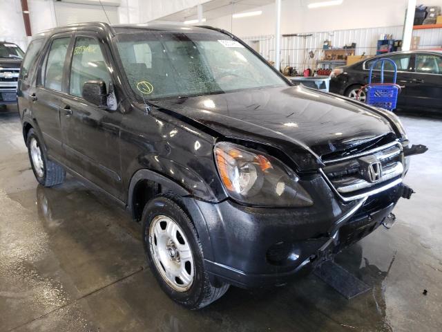 HONDA CRV 2005 with VIN JHLRD78585C054837 - Photo from auction