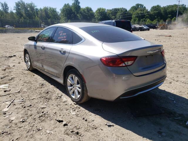 Photo 3 from auction – 2016 CHRYSLER 200 LIMITE with VIN 1C3CCCAB6GN166109
