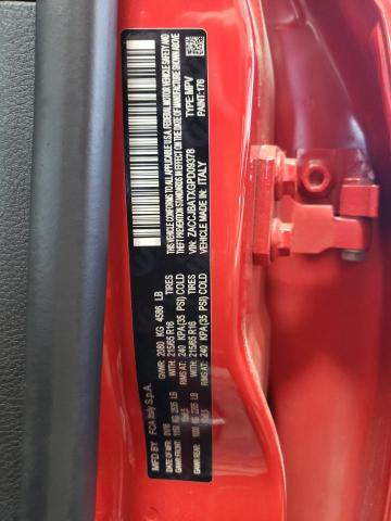 Photo 10 from auction – 2016 JEEP RENEGADE S with VIN ZACCJBATXGPD09378