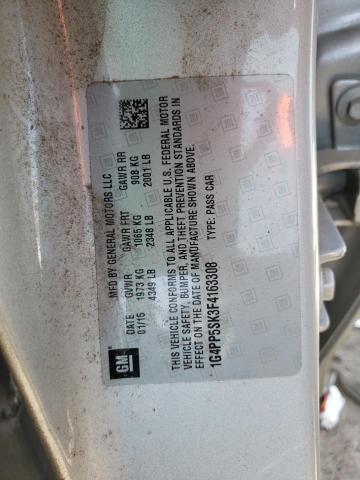 Photo 10 from auction – 2015 BUICK VERANO with VIN 1G4PP5SK3F4163308
