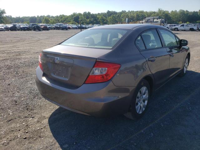 Photo 4 from auction – 2012 HONDA CIVIC LX with VIN 2HGFB2F57CH529059