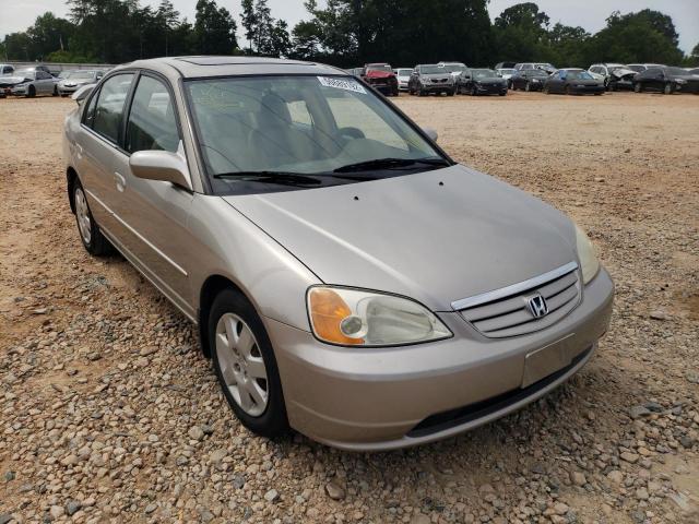 Photo 1 from auction – 2001 HONDA CIVIC EX with VIN 2HGES26741H519843