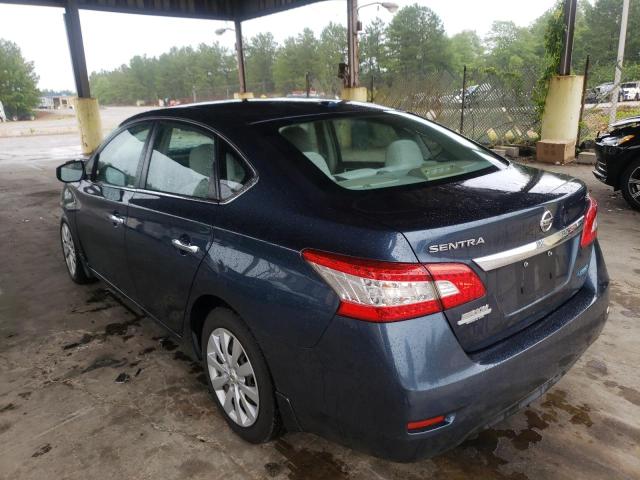 Photo 3 from auction – 2013 NISSAN SENTRA S with VIN 3N1AB7AP0DL627201