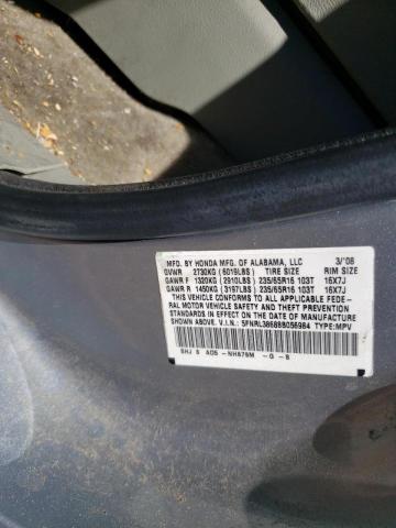 Photo 10 from auction – 2008 HONDA ODYSSEY EX with VIN 5FNRL38688B056984