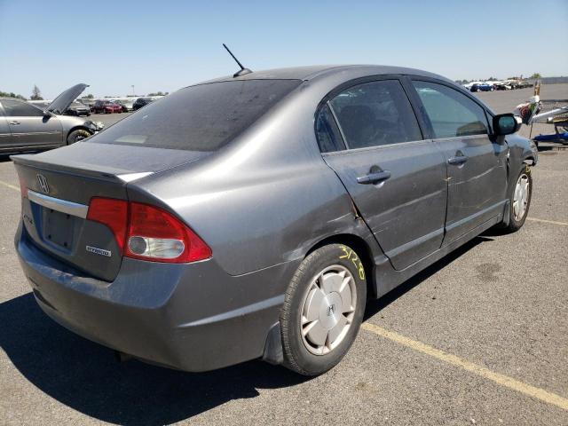 Photo 4 from auction – 2009 HONDA CIVIC HYBR with VIN JHMFA36289S006548