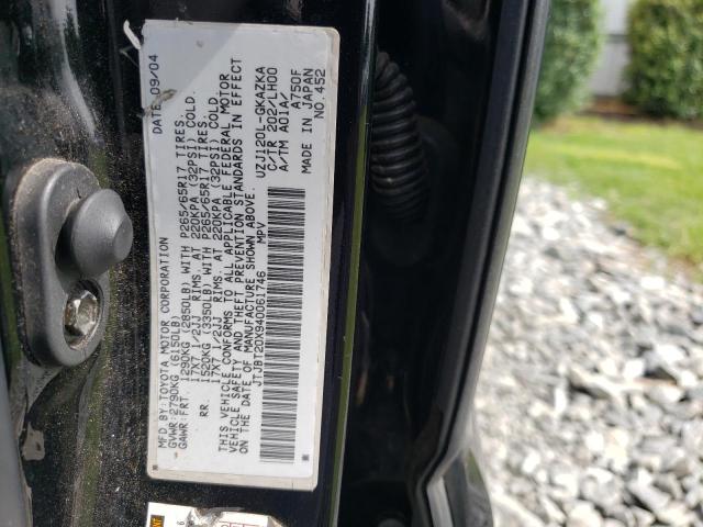 Photo 10 from auction – 2004 LEXUS GX 470 with VIN JTJBT20X940061746