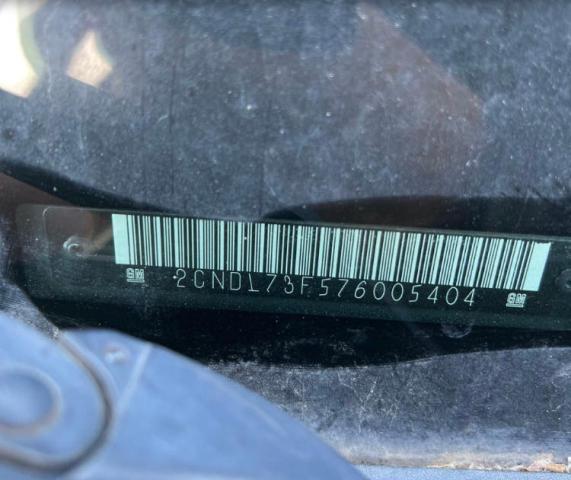 Photo 10 from auction – 2007 CHEVROLET EQUINOX LT with VIN 2CNDL73F576005404