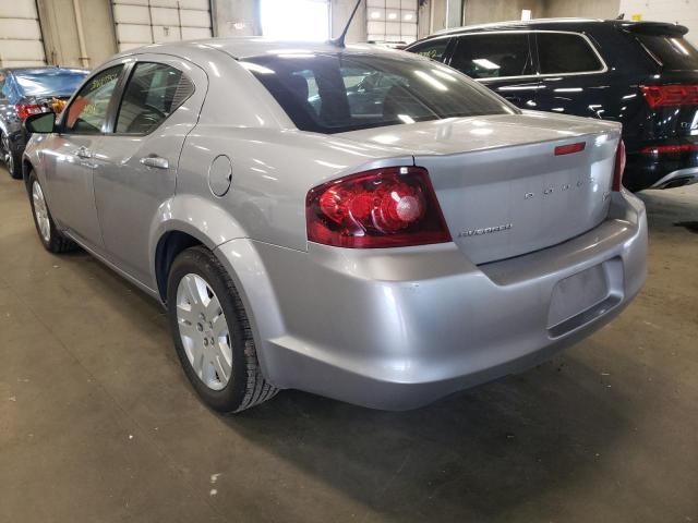 Photo 3 from auction – 2013 DODGE AVENGER SE with VIN 1C3CDZAB1DN529573
