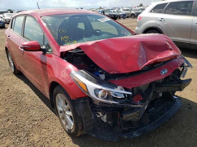 KIA FORTE LX 2017 with VIN KNAFK5A88H5707087 - Photo from auction
