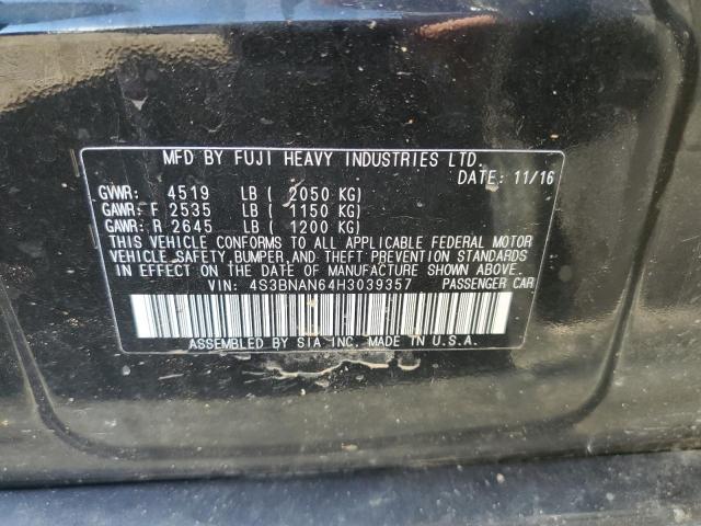 Photo 10 from auction – 2017 SUBARU LEGACY 2.5 with VIN 4S3BNAN64H3039357
