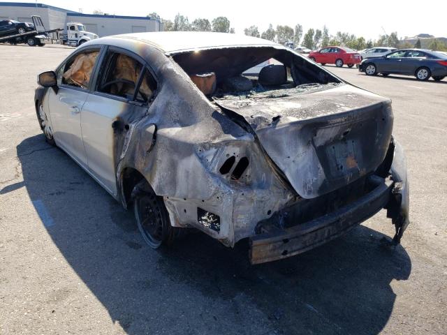 Photo 3 from auction – 2012 HONDA CIVIC LX with VIN 2HGFB2F53CH590232