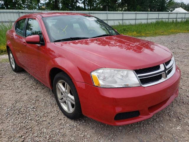 DODGE AVENGER SX 2012 with VIN 1C3CDZCB4CN280343 - Photo from auction