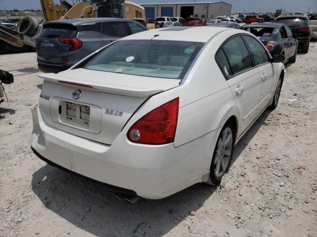 Photo 4 from auction – 2008 NISSAN MAXIMA SE with VIN 1N4BA41E18C830395