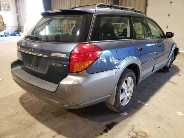 Photo 4 from auction – 2005 SUBARU LEGACY OUT with VIN 4S4BP61CX57341867