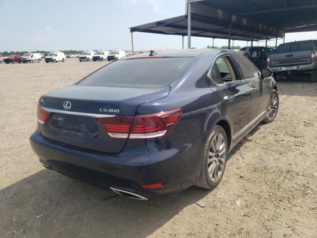 Photo 4 from auction – 2013 LEXUS LS 460 with VIN JTHBL5EF2D5120657