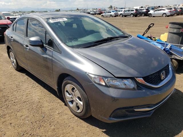 HONDA CIVIC EX 2013 with VIN 19XFB2F8XDE227206 - Photo from auction