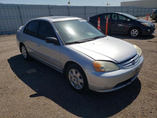 HONDA CIVIC EX 2002 with VIN 1HGES26792L075914 - Photo from auction