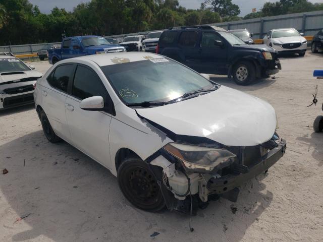 TOYOTA COROLLA L 2014 with VIN 5YFBURHE5EP165346 - Photo from auction
