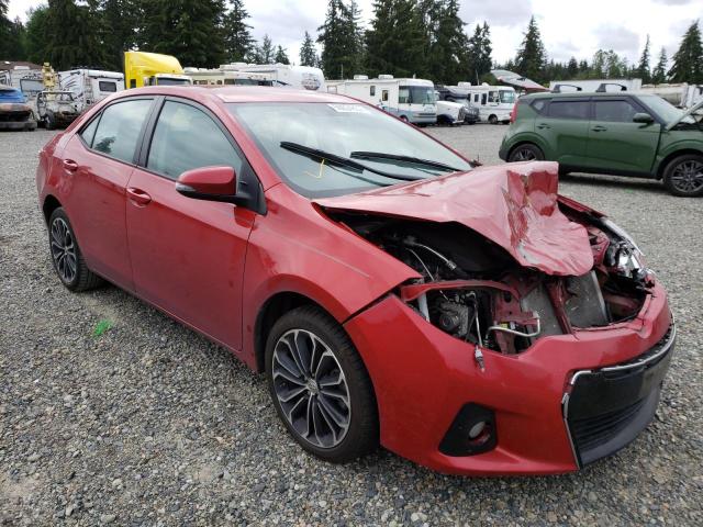 TOYOTA COROLLA L 2016 with VIN 5YFBURHE9GP493467 - Photo from auction
