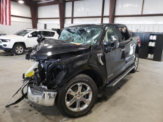 Photo 2 from auction – 2021 FORD F150 SUPER with VIN 1FTFW1ED2MFB46056