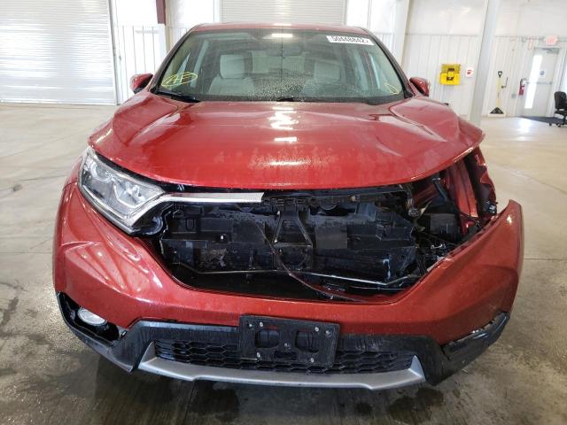 Photo 9 from auction – 2017 HONDA CR-V EX with VIN 5J6RW2H59HL041104