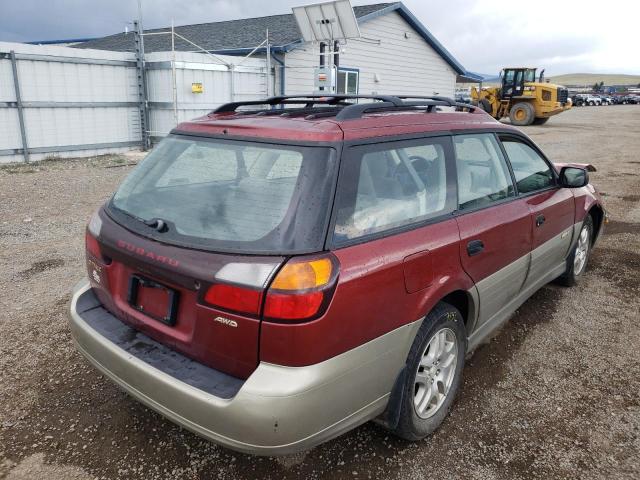 Photo 4 from auction – 2002 SUBARU LEGACY OUT with VIN 4S3BH675227637309