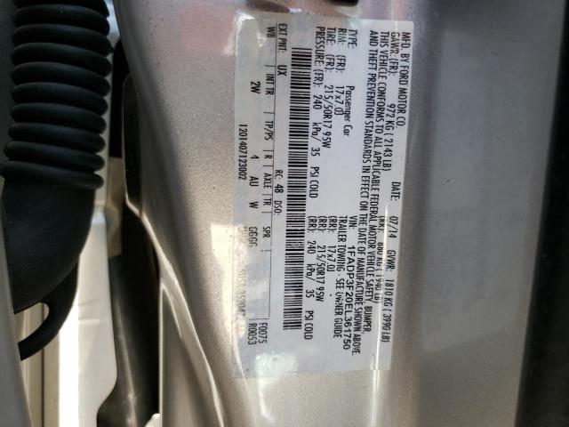 Фото 10 с аукциона – 2014 FORD FOCUS SE с VIN 1FADP3F20EL361750