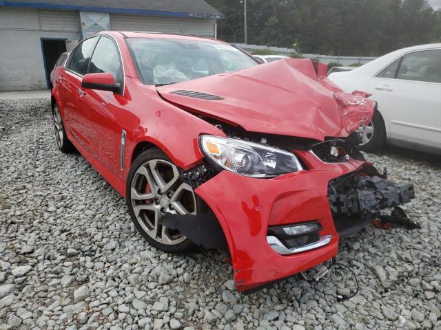 CHEVROLET SS 2016 with VIN 6G3F15RW9GL214301 - Photo from auction