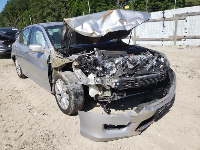 HONDA ACCORD EXL 2014 with VIN 1HGCR3F85EA023715 - Photo from auction