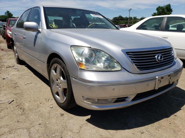 LEXUS LS 430 2005 with VIN JTHBN36F355012482 - Photo from auction