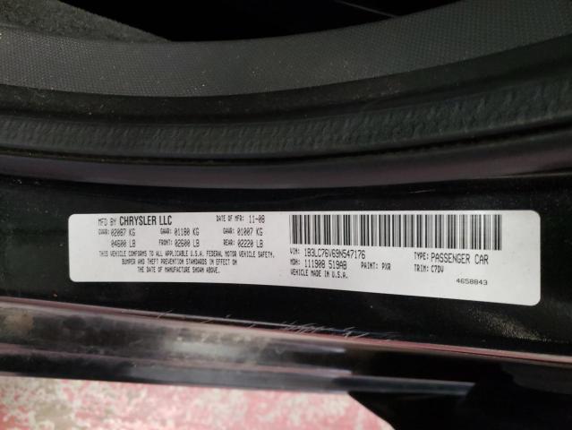 Photo 10 from auction – 2009 DODGE AVENGER R/ with VIN 1B3LC76V69N547176